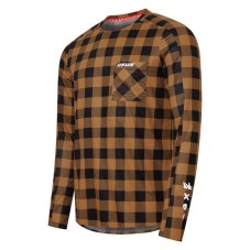 USWE Koszula Flannel Long Sleeve Brązowa