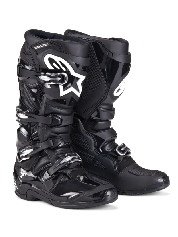Buty enduro ALPINESTARS TECH 7 (Czarny) - Rozmiar buta: 47