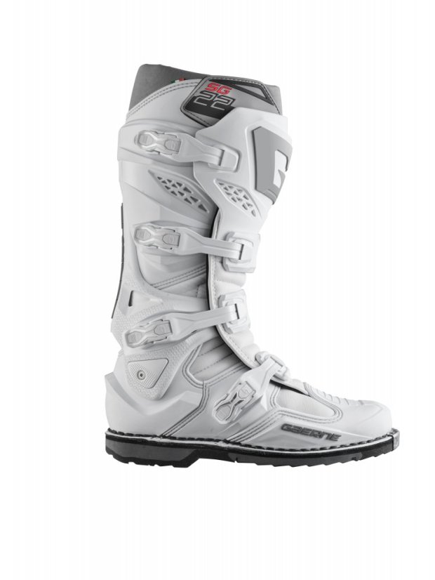 Motokrosové topánky Gaerne SG-22 Biela Motokrosové topánky Gaerne SG-22 Biela