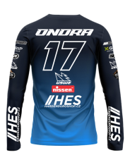 Enduro koszulka HES 2025 - Niebieski