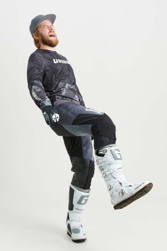 Motokrosové Nohavice USWE RÖK OFF-ROAD Čierne - Velikost Kalhot: 34