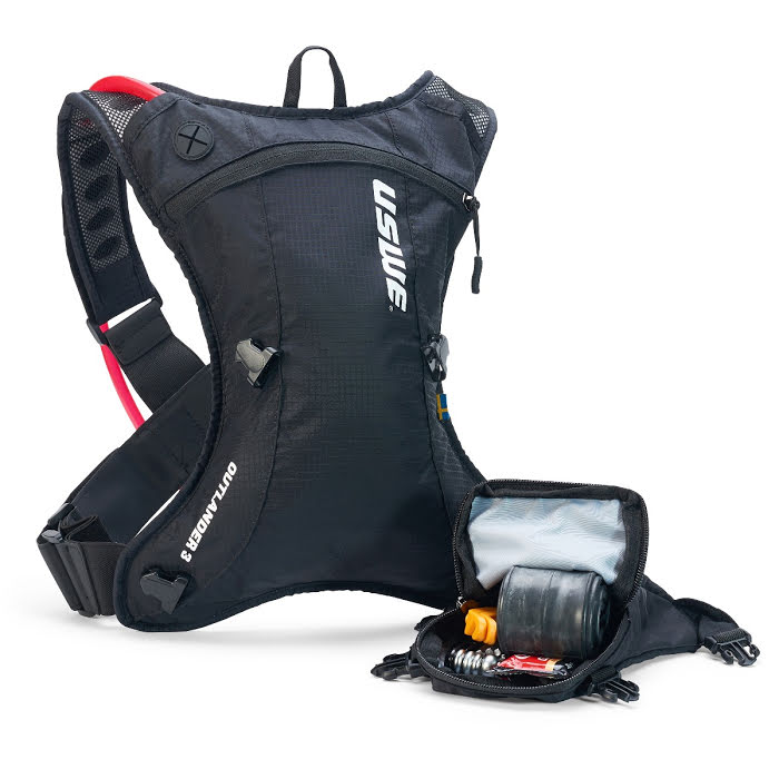 Enduro batoh USWE OUTLANDER 3 ČIerný
