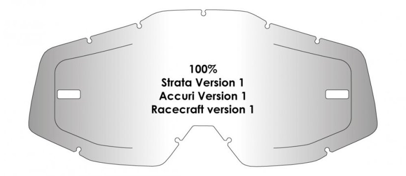 Náhradné sklíčko pre AirScreen 100%