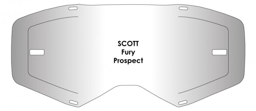 Náhradné sklíčko pre AirScreen Scott