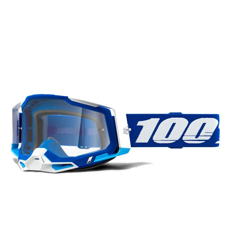 Motokrosové Brýle 100% RACECRAFT 2 MODRÁ/BÍLÁ