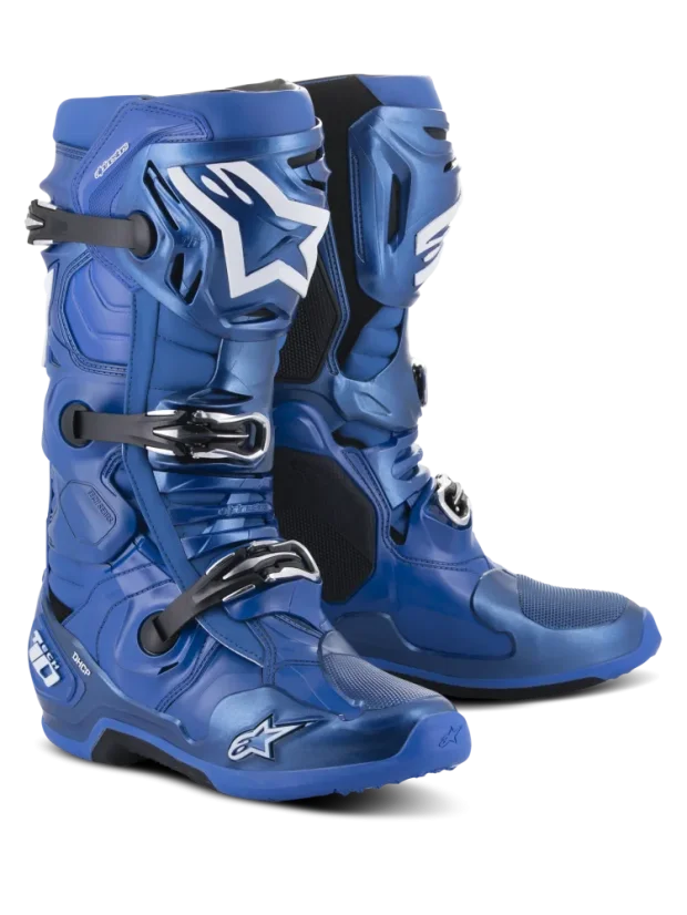 Buty enduro ALPINESTARS  TECH 10 Niebieski - Rozmiar buta: 47