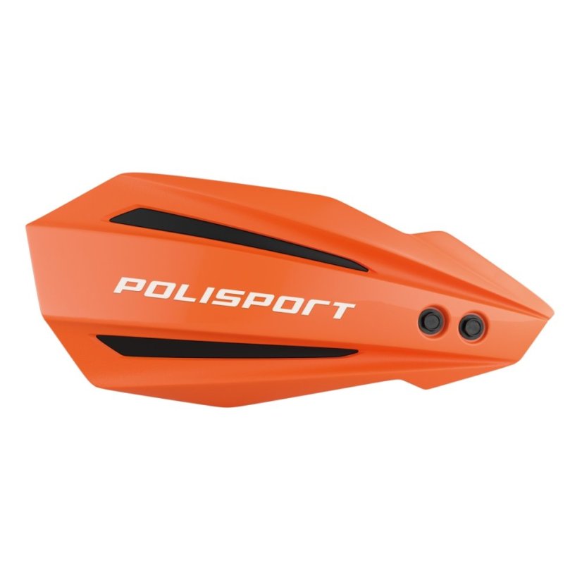 Chrániče páčok POLISPORT MX BULLIT s montážnou sadou pre KTM/Husqvarna/Sherco (BREMBO) - Farba: Oranžová
