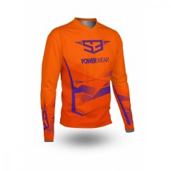 Enduro Dres S3 Parts ORANŽOVÁ KOLEKCE