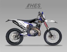 Komplet naklejek (oklein) SEND IT / HES - Sherco 2023 i starsze
