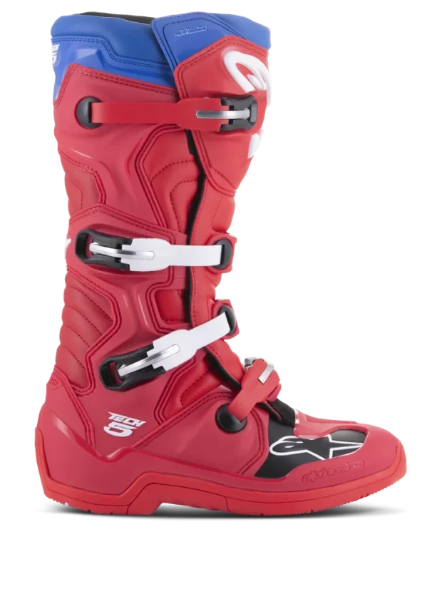 Buty enduro ALPINESTARS TECH 5 czerwony - Rozmiar buta: 45,5