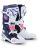Motokrosové topánky ALPINESTARS TECH 10 biela / fialová / tmavomodrá / ružová fluo