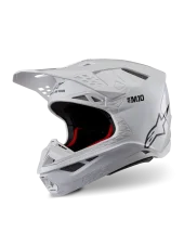 Kask Alpinestars Solid S-M10 Biały połysk