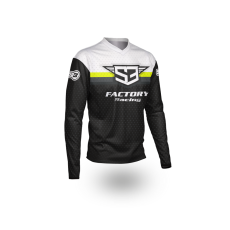 Enduro Dres S3 Parts Černá-Fluo