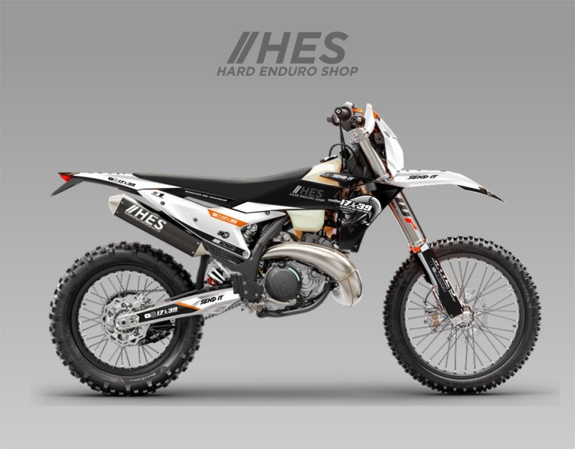 KOMPLET NAKLEJEK (OKLEIN) SEND IT / HES - KTM 2024->