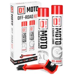OMOTO X-TREM Sada na reťaz – čistič + mazanie + kefka