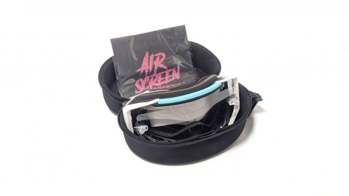 Airscreen větrací brýle AERO 03 EX - Barva sklíčka: Světle šedá