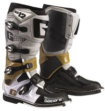 Motokrosové Boty Gaerne SG-12 Bílá-Šedá-Hnědá