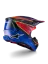 Alpinestars přilba ERA S-M10 Modrá/Červená/Žlutá fluo - Velikost: XS