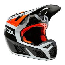 Mx Helma Fox V3 RS Dvide Black / White / Orange Mips