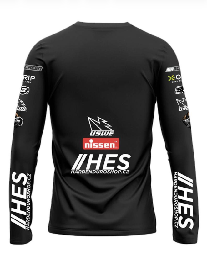Enduro Dres HES 2025 - Černé - Velikost: M