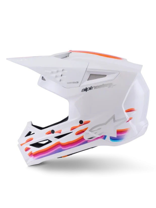 Alpinestars přilba SM3 Force Bílá - Velikost: XL