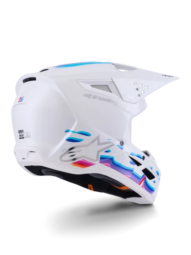 Alpinestars přilba SM3 Force Bílá - Velikost: XL