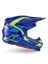 Alpinestars přilba Deed S-M7 Modrá/Žlutá fluo