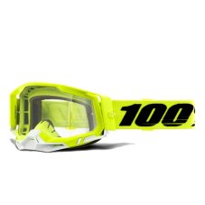 Motokrosové okuliare 100% RACECRAFT 2 FLUO ŽLTÁ