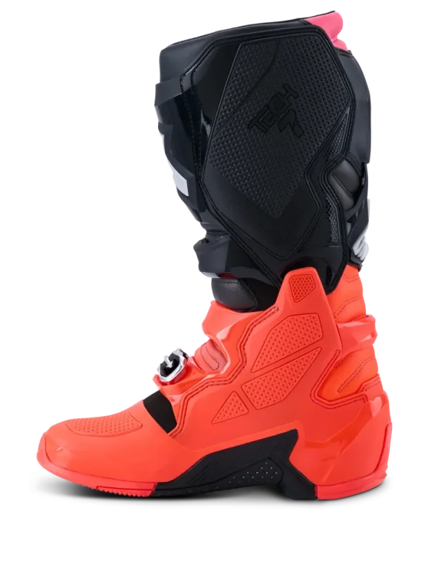 Motokrosové boty ALPINESTARS TECH 7 Černá/Červená fluo/Růžová fluo - Velikost obuvi: 43
