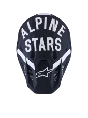 Alpinestars přilba Dasher S-M7 Černá/Bílá