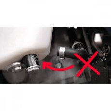 Hliníková spojka benzínovej hadice S3parts KTM/Husqvarna/GasGas TPI