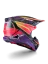 Alpinestars přilba ERA S-M10 Růžová/Fialová/Žlutá - Velikost: S