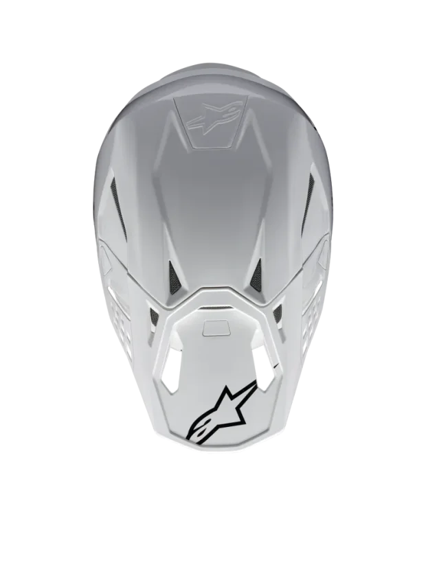 Alpinestars přilba Solid S-M10 Bílá lesklá - Velikost: XL