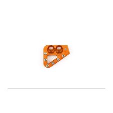 S3Parts koncovka brzdového pedálu SMALL KTM/Husqvarna/GasGas Oranžová