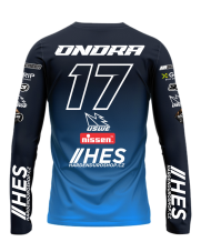 Enduro koszulka HES 2025 - Niebieski