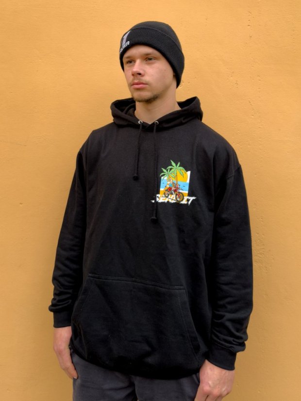 Mikina Beach club SEND IT - Velikost: 2XL