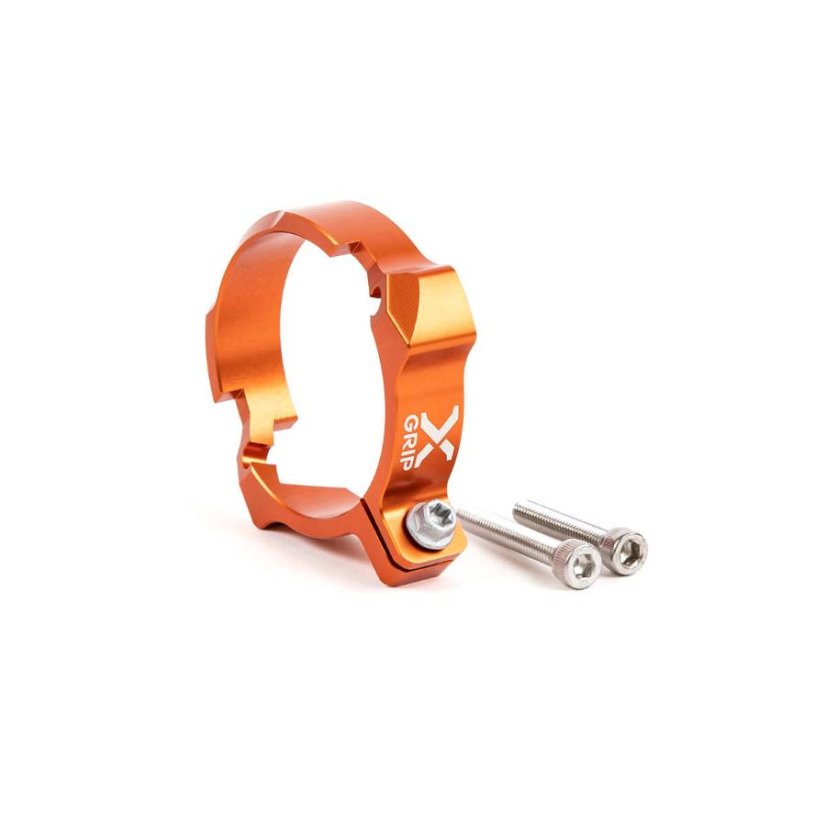 Kryt výfukovej príruby X-GRIP KTM/Husqvarna/GasGas - Barva: Červená