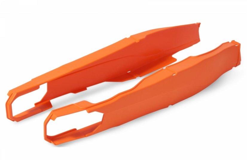 Kryt kyvné vidlice POLISPORT KTM-PDS 2012-2023 - Barva: Oranžová