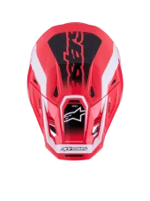 Alpinestars přilba Deed S-M7 Červená/Černá/Bílá