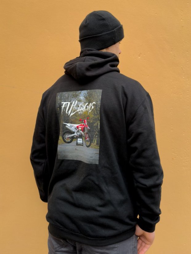 Mikina Full Gas - Velikost: XL