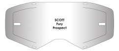 Náhradní sklíčko AirScreen Scott Zrcadlové