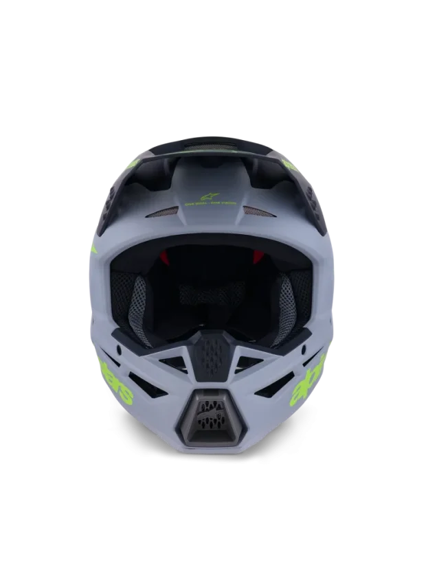 Alpinestars přilba SM3 Radium Šedo/černo/žlutá