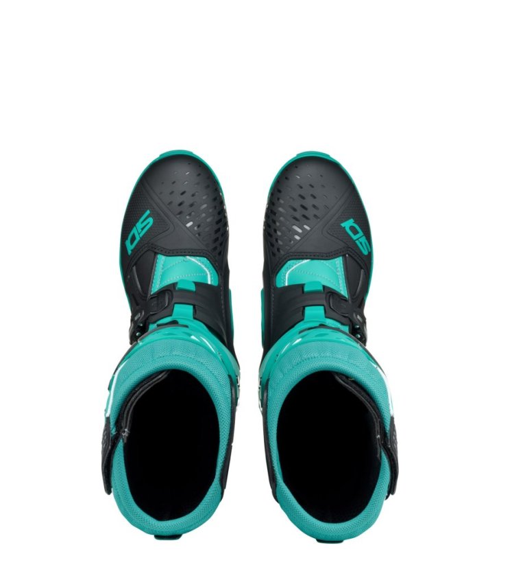 Motokrosové Boty Sidi CrossAir Čierna/Mint - Velikost obuvi: 47