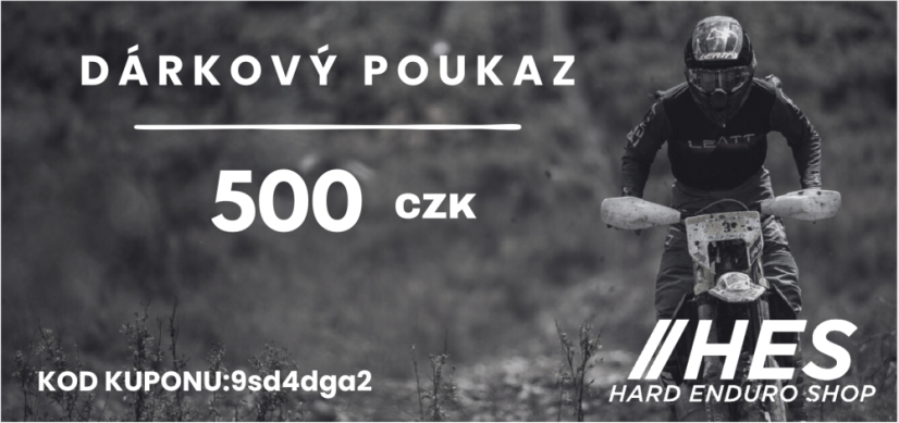 Elektronický darčekový poukaz na nákup tovaru - Hodnota: 500