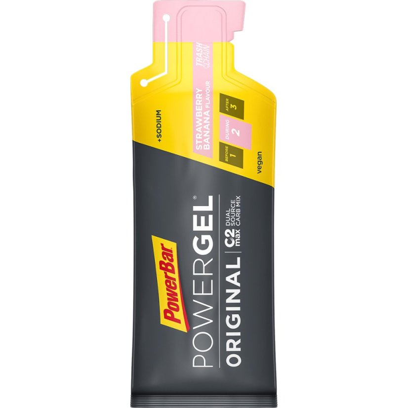 Energetický gel PowerBar 41G - Príchuť: Jahoda Banán