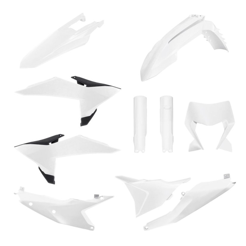 Polisport Sada plastov KTM EXC 2026-> - Farba: Bílá