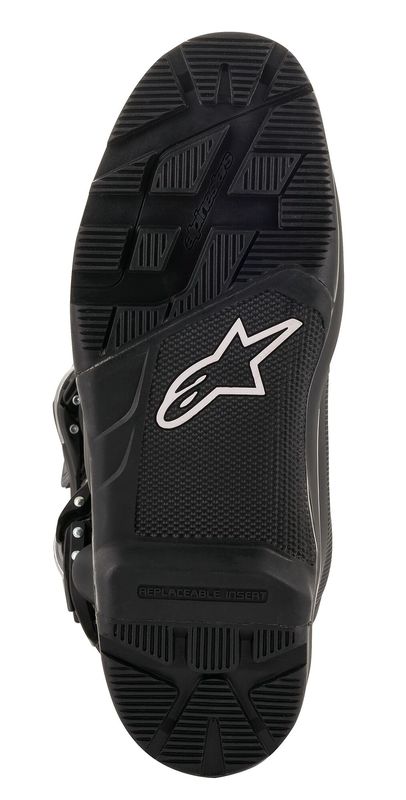 Motokrosové topánky ALPINESTARS TECH 7 Enduro Drystar 2025 (Čierna/Šedá/Žltá Fluo) - Veľkosť obuvi: 47
