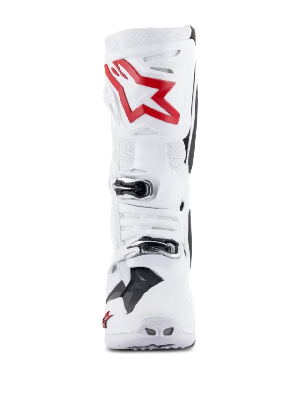 Buty enduro ALPINESTARS  TECH 10 SUPERVENTED biały - Rozmiar buta: 44,5