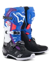 Buty enduro ALPINESTARS  TECH 10 SUPERVENTED Biały/Czarny/niebeski