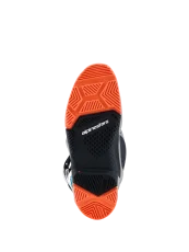 Buty enduro ALPINESTARS TECH 7 ENDURO Czarny/Ciepły szary/Pomarańczowy fluo